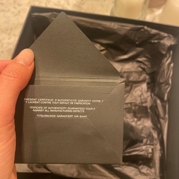 SAINT LAURENT PARIS BABIES Leather sandals - Picture 8 of 11